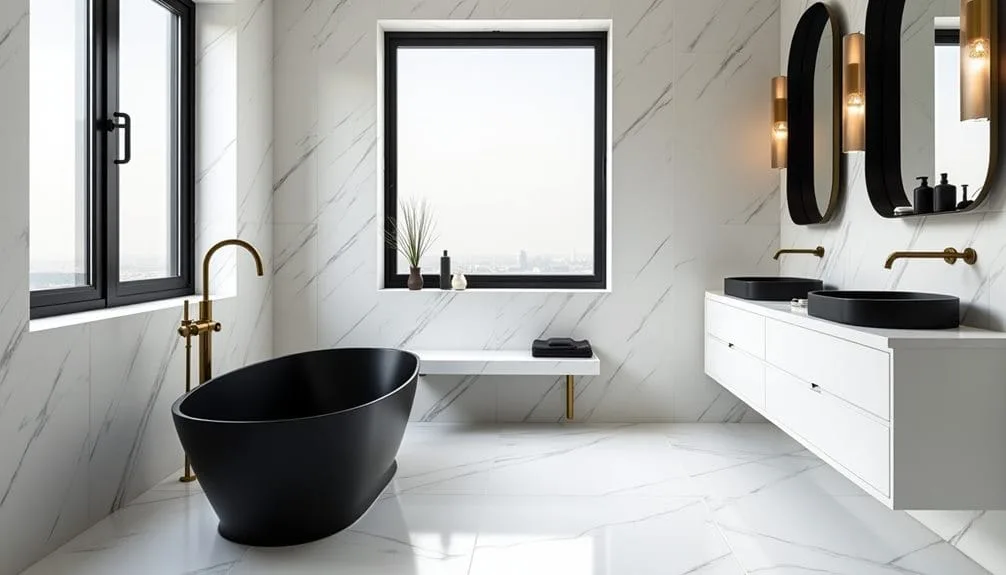 contemporary monochrome design aesthetic