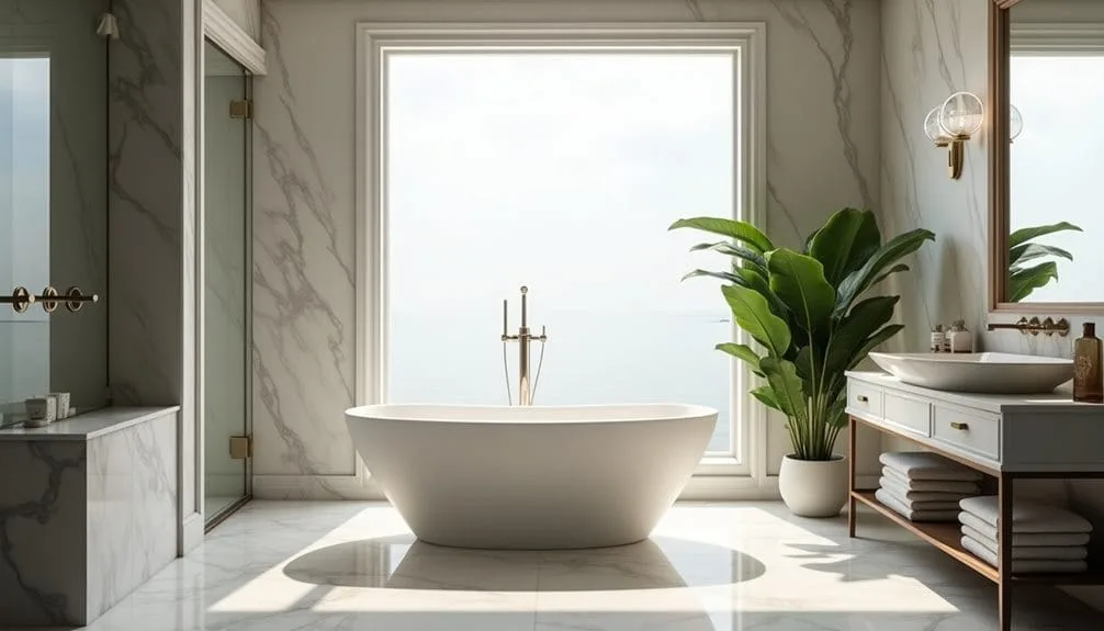 elegant bathroom design elements